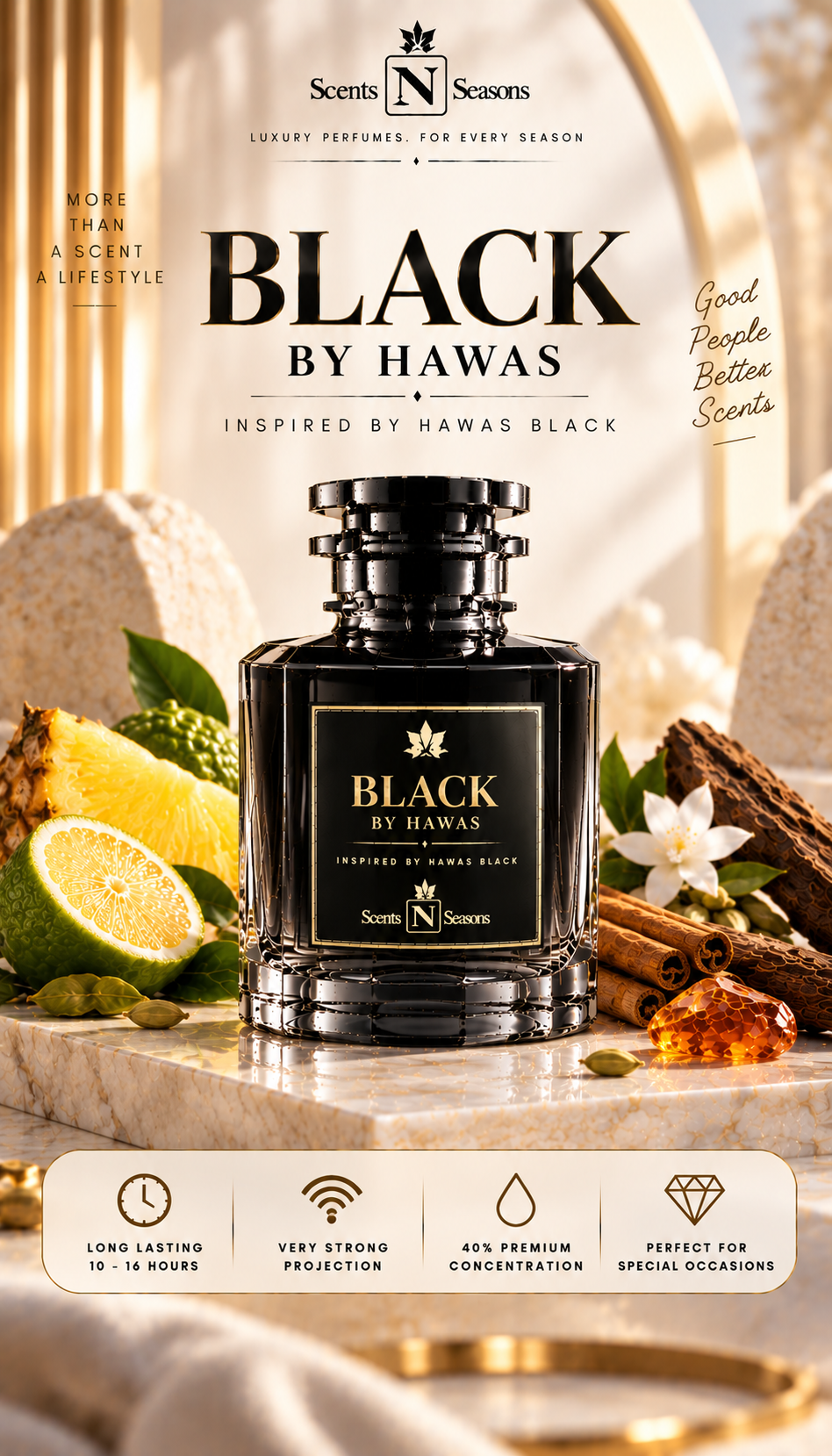 BLACK BY HAWAS