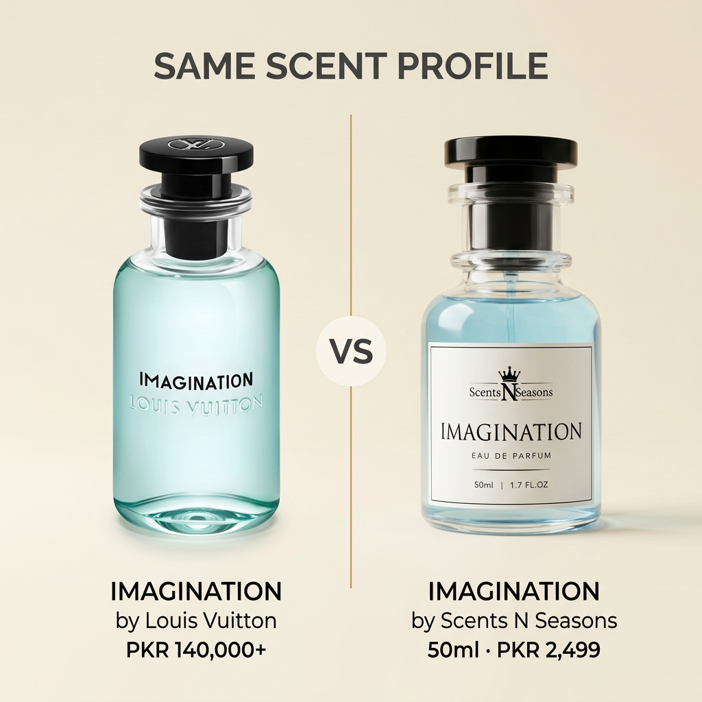 Louis Vuitton Imagination versus Imagination by Scents N Seasons